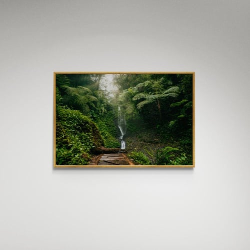 لوحة فنية شلال - صورة (105)