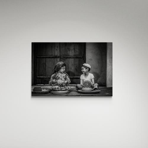 لوحة فنية ولد وبنت - صورة (8)