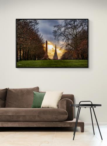 لوحة فنية منظر حديقة - صورة (22)