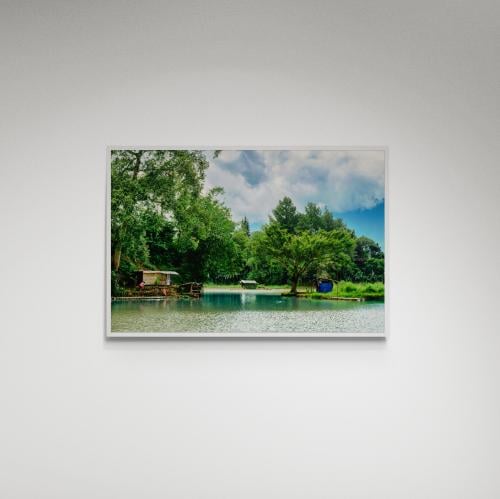 لوحة فنية بحيرة - صورة (109)