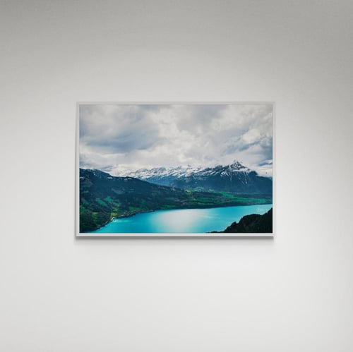 لوحة فنية منظر بحيرة - صورة (183)