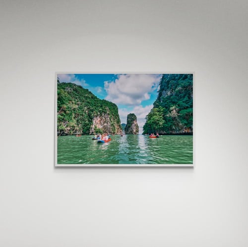 لوحة فنية جزيرة - صورة (61)