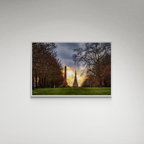 لوحة فنية منظر حديقة - صورة (22)