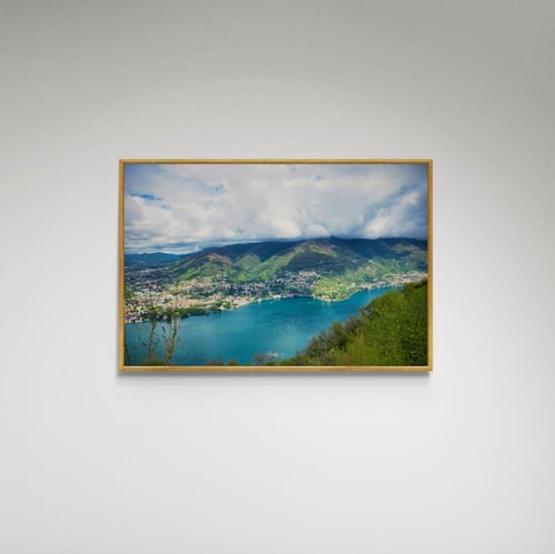 لوحة فنية بحيرة كومو - صورة (158)