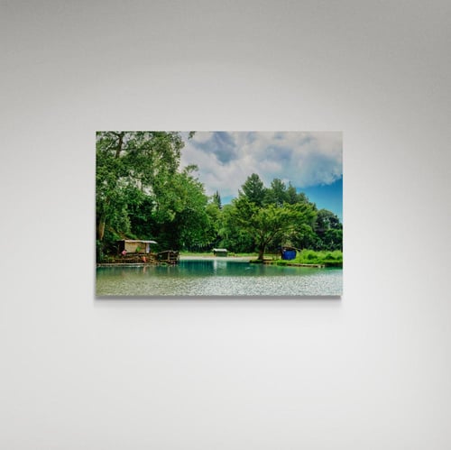 لوحة فنية بحيرة - صورة (109)