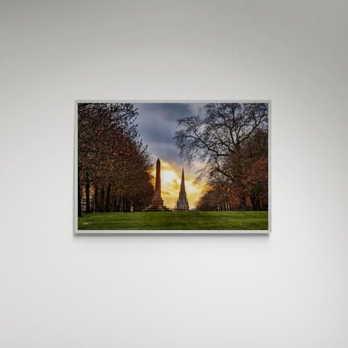 لوحة فنية منظر حديقة - صورة (22)