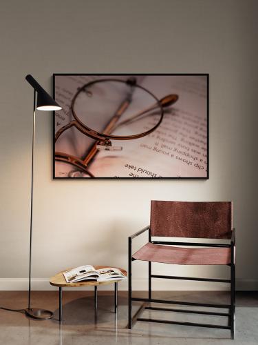 لوحة فنية نظارة وكتاب - صورة (78)