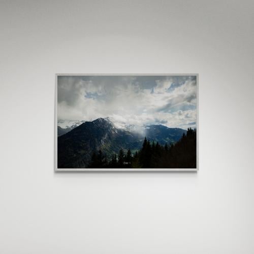 لوحة فنية منظر جبل - صورة (188)