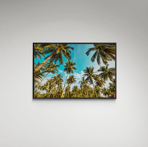 لوحة فنية واحة نخيل- صورة (58)