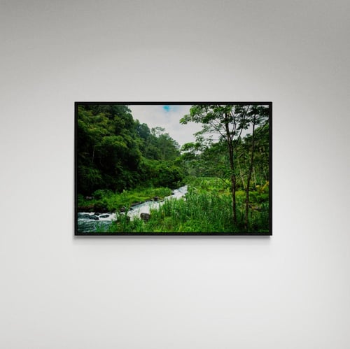 لوحة فنية شلال - صورة (114)