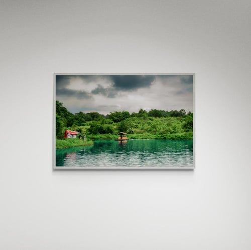 لوحة فنية بحيرة - صورة (110)