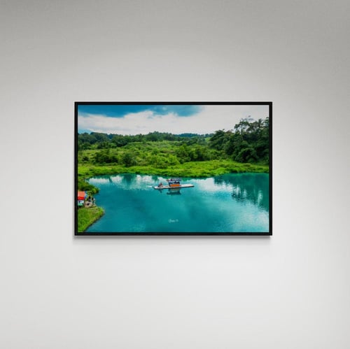 لوحة فنية بحيرة - صورة (111)