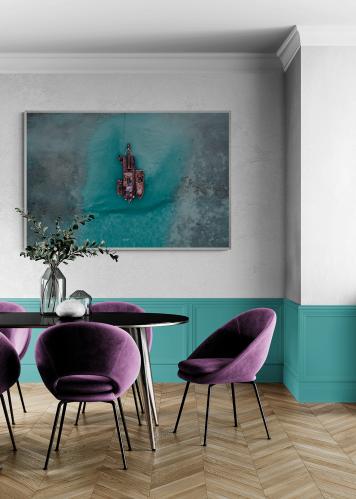 لوحة فنية قارب - صورة (94)