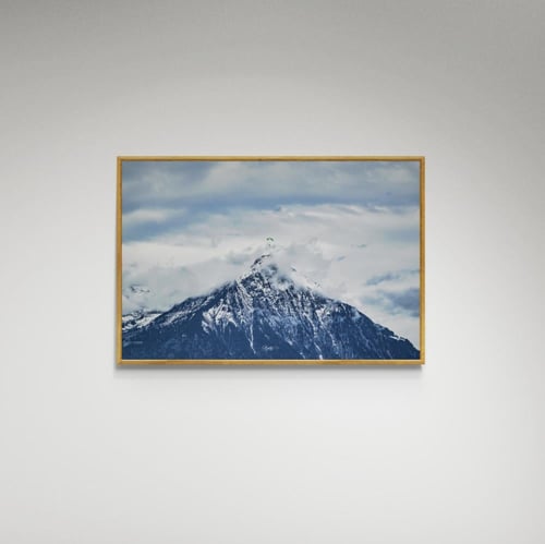 لوحة فنية منظر جبل- صورة (176)