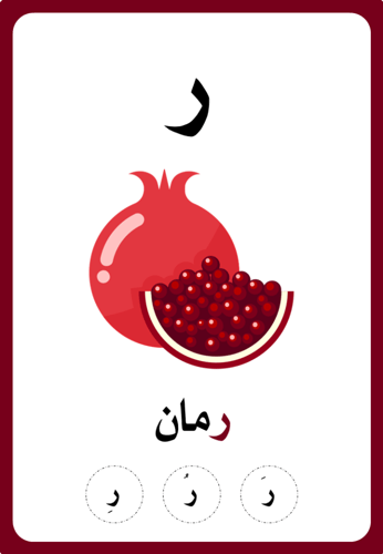 تعلم الحروف العربية (الجزء الثاني)