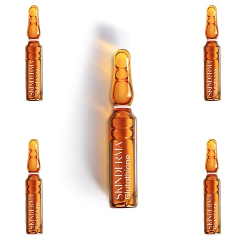 جلوتاثيون ميزوثيرابي 5 امبولات للبشرة للتفتيح وعلا...