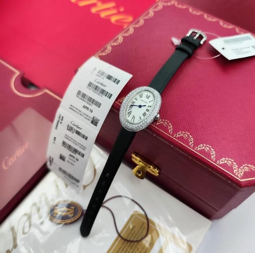 ساعه كارتير جلد