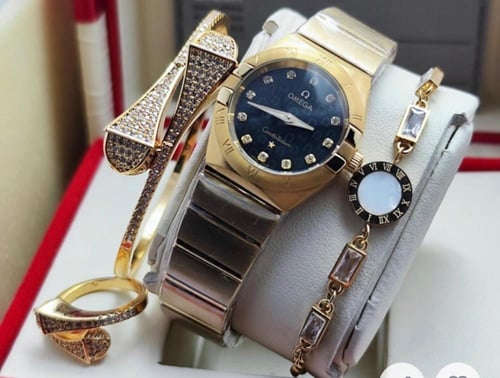 ساعه اوميقا نسائي مع الأساور