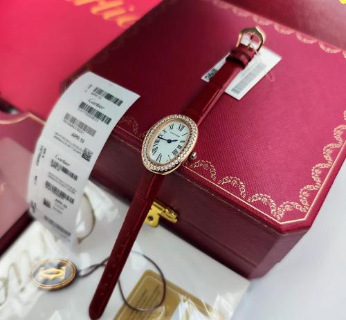 ساعه كارتير جلد