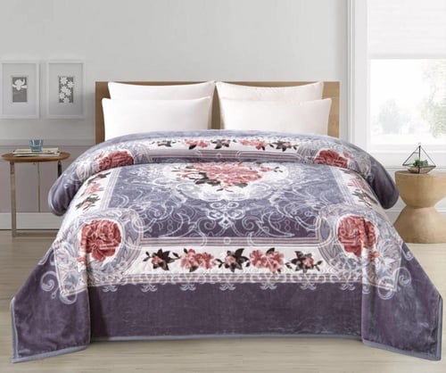 بطانية 6 كيلو مشجرة بمقاس - 220× 240سم