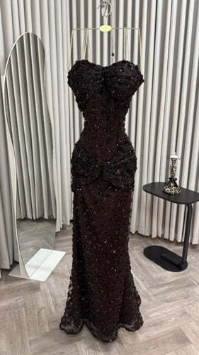 فستان سهرة شك ترتر