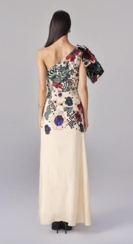 فستان لفته فاخره