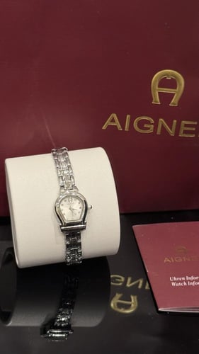 ساعه اقنر ميني فضي