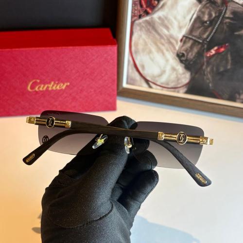 كارتيه-ذراع خشبي عدسة زيتي