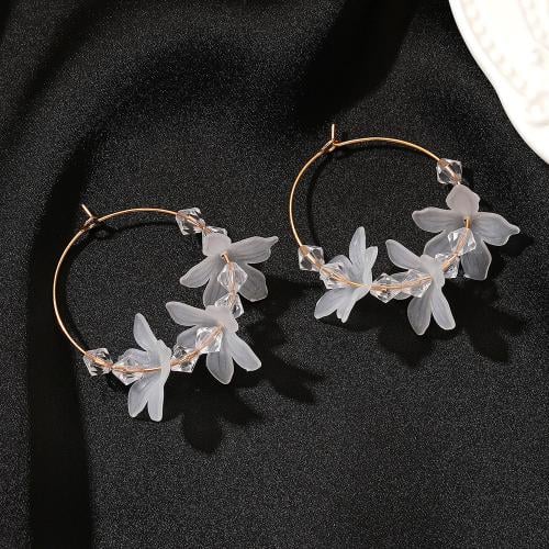 Small Fragrant Style Long Earrings