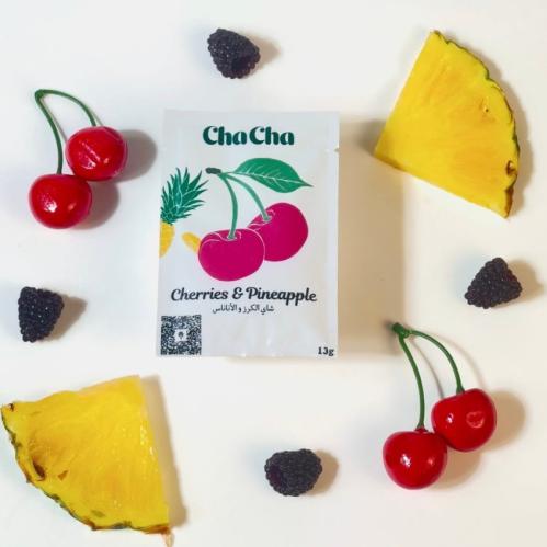 شاي الكرز والأناناس