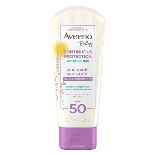 لوشن واقي شمس افينو بيبي المعدني بأكسيد الزنك SPF5...