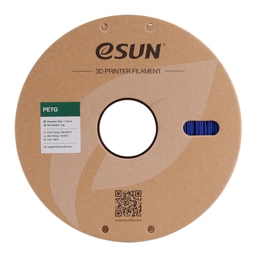 eSun PETG (Solid Blue) 1.75mm 3D Filament 1KG