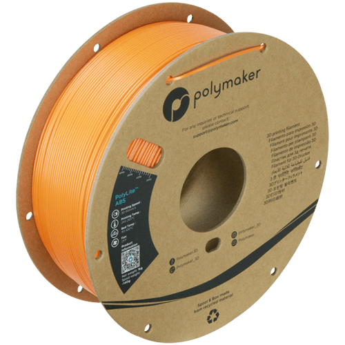 polymaker PolyLite™ ABS Orange/1.75mm/1kg