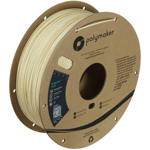 polymaker PolyLite™ PLA Cream/1.75mm/1kg