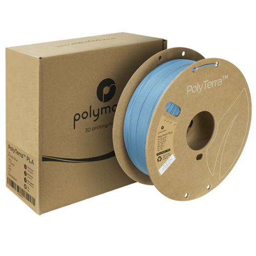 polymaker PolyTerra™ PLA Muted Blue/1.75mm/1kg