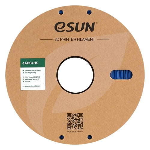 eSun eABS+HS (Blue) 1.75mm 3D Filament 1KG