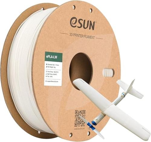 eSun ePLA-LW (White) 1.75mm 3D Filament 1KG