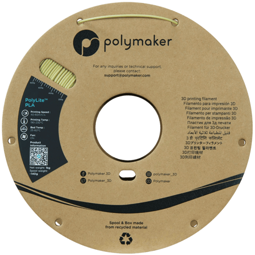polymaker PolyLite™ PLA Beige/1.75mm/1kg