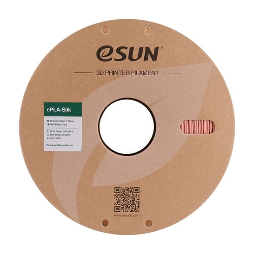 eSun ePLA-Silk Metal (Rose Gold) 1.75mm 3D Filamen...