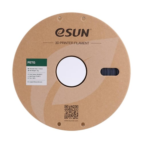 eSun PETG (Grey) 1.75mm 3D Filament 1KG