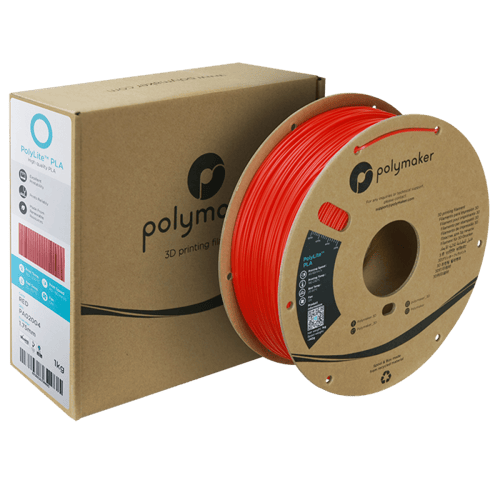 polymaker PolyLite™ PLA Red/1.75mm/1kg