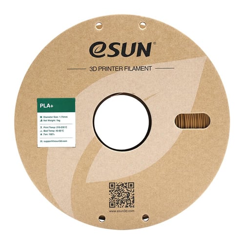 eSUN PLA+ (Light Brown) 1.75mm 3D Filament 1KG