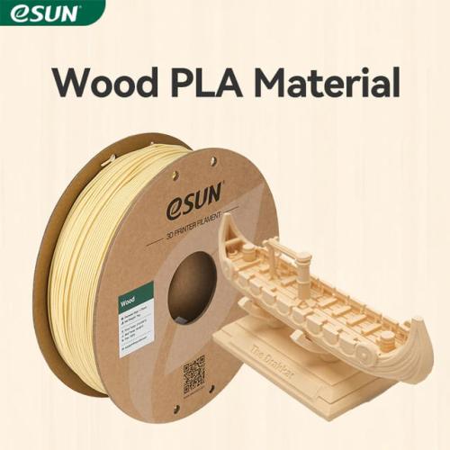 eSun Wood (Natural) 1.75mm 3D Filament 1KG