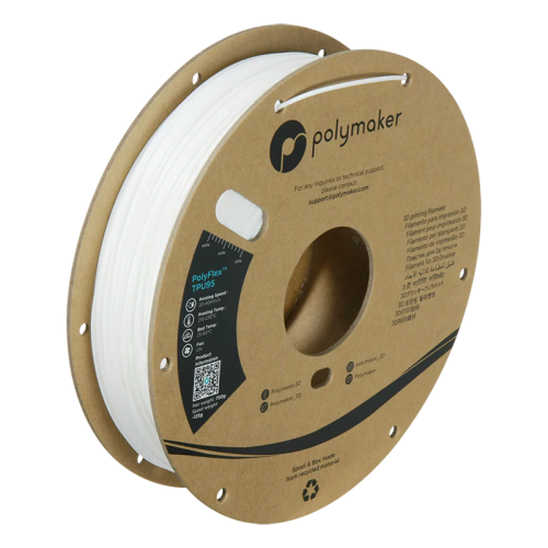 polymaker PolyFlex™ TPU95 White/1.75mm/0.75kg