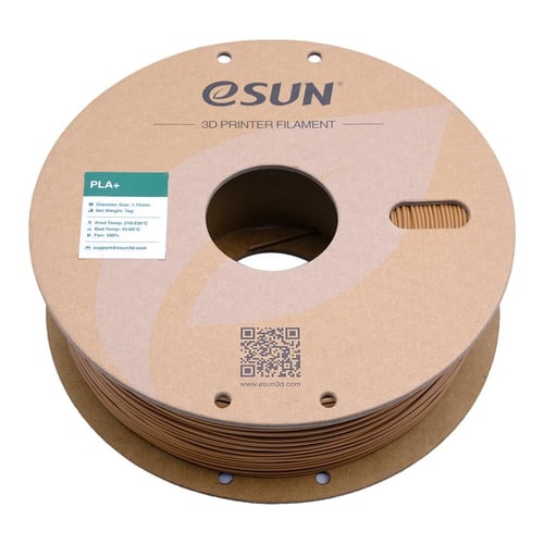 eSUN PLA+ (Light Brown) 1.75mm 3D Filament 1KG