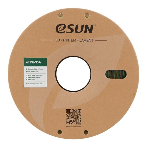 eSun eTPU-95A (Rainbow B) 1.75mm 3D Filament 1KG