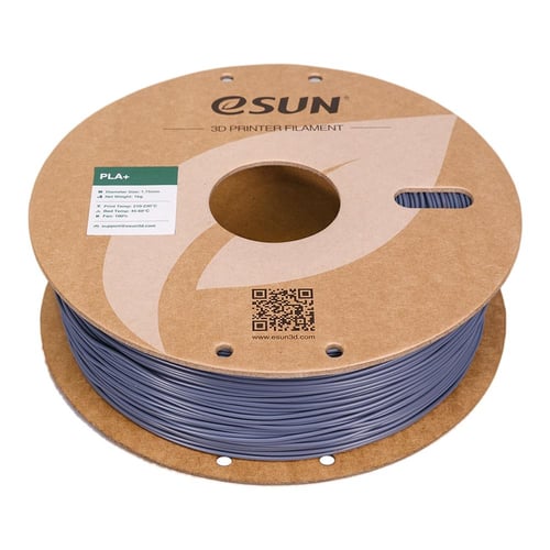 eSUN PLA+ (Grey) 1.75mm 3D Filament 1KG