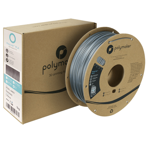 polymaker PolyLite™ PLA Steel Grey/1.75mm/1kg
