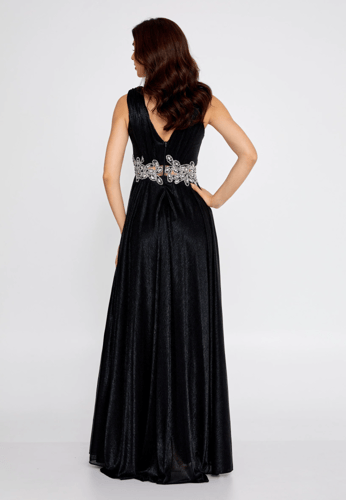 Sleeveless Maxi Chiffon Column Regular Wedding Gue...