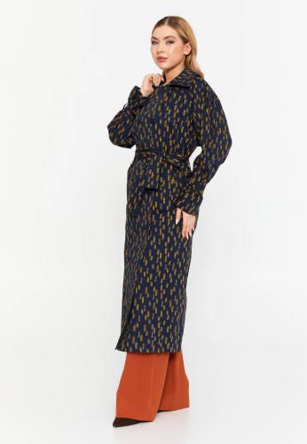 Long Sleeve Regular Trenchcoat SAF7034-B